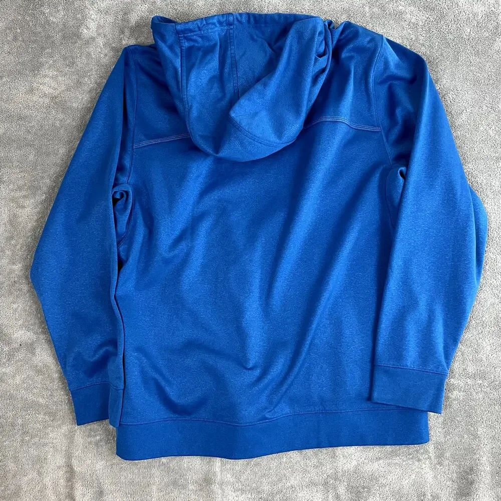 The North Face Ampere Pullover‎ Hoodie Sweatshirt Mens XL Blue Fleece